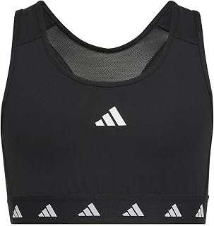 adidas Girl's Aeroready Techfit Sports Medium Support Sports Bra
