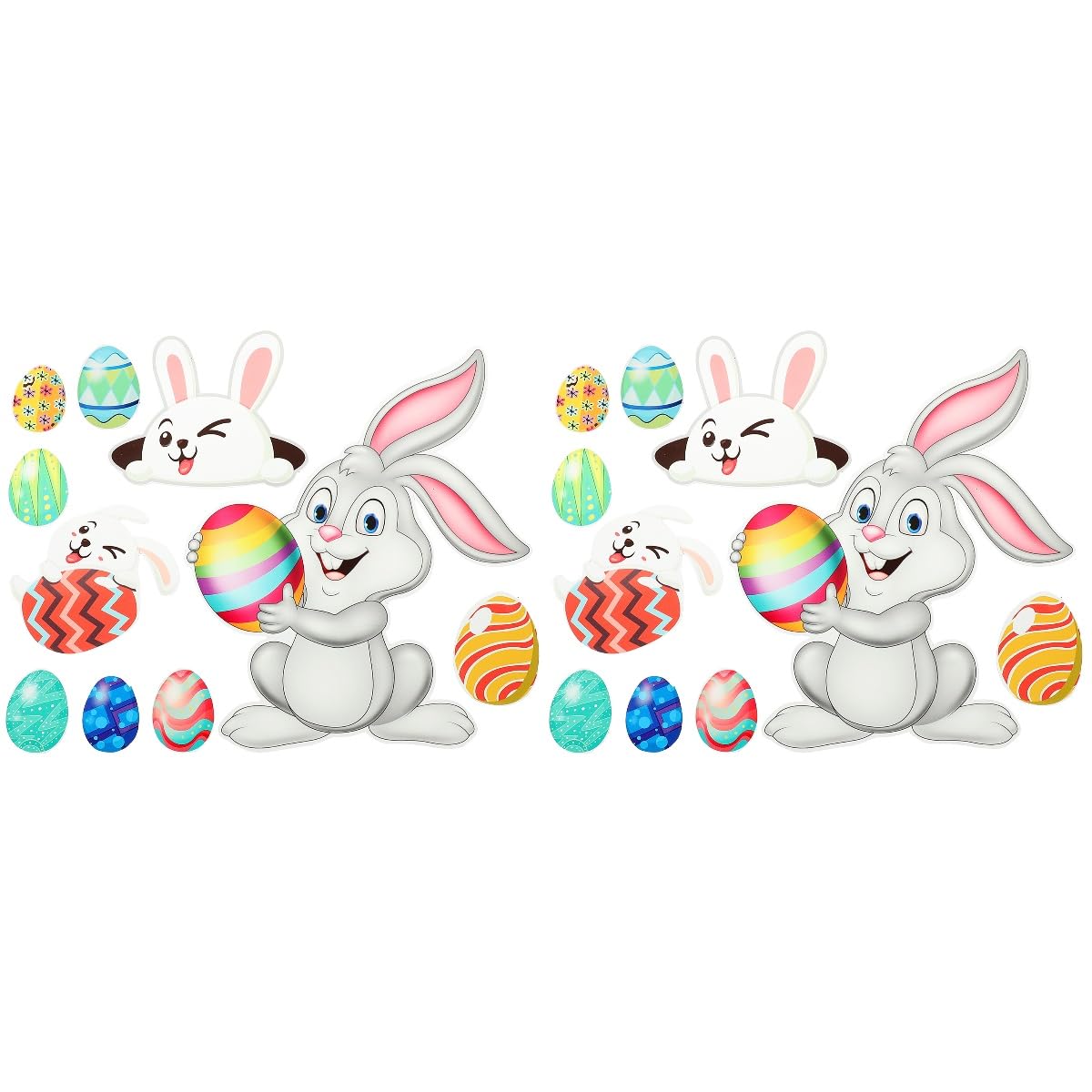 Aimants de réfrigérateur de Pâques stickers muraux et décor magnétique doux Operitacx