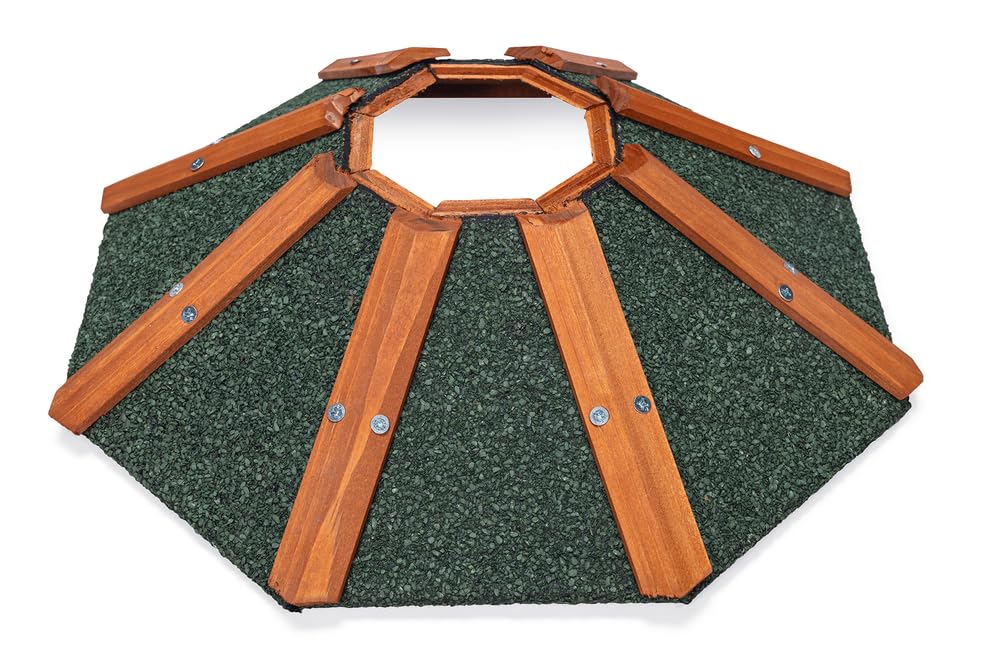Karlie Bird's World 88504 - Casa per uccelli selvatici "River", in legno naturale, 44 x 44 x 132 cm