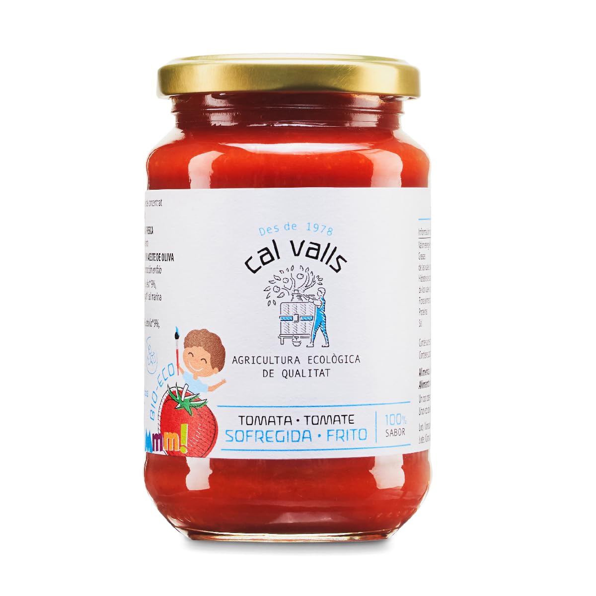 TOMATE FRITO 350gr. ECO S/A