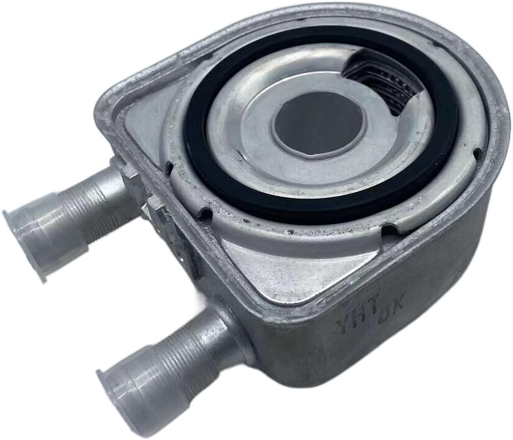 Engine Oil Cooler Replacement for Hyundai Sonata Tucson and for Kia Optima 2.0L 2.4L (2006-2018), OE Part 26410-2G000 26410-2G100