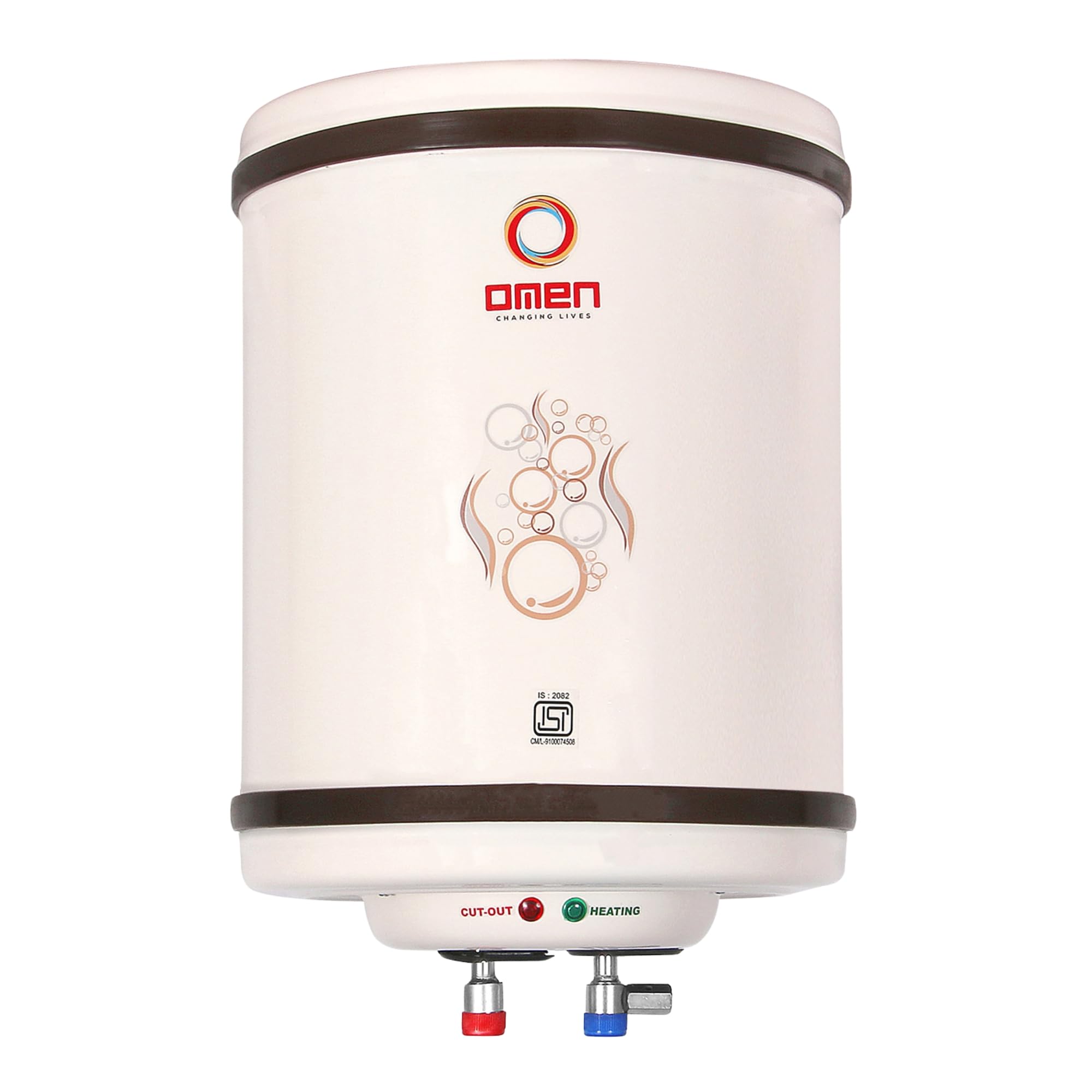 Omen Changing lives Royal 25L Storage Water Geyser | Rust Resistant body | Auto cut off | SS Inner tank | Advanced 4 Level Safety | LED indicator | ISI Certified-picture-21