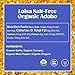 Loisa SALT-FREE Adobo Seasoning, USDA Organic, Non-GMO, No-MSG, No Preservatives, No Artificial Coloring, No Artificial Flavors, Pure Latin Flavor, 2 oz, Pack of 1