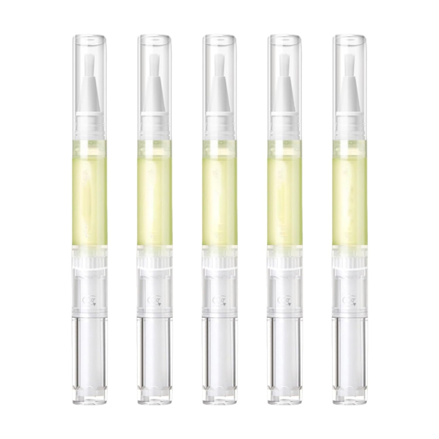 Radiant Nail Cuticle Oil Pen for Moisturize Strengthen Nails Care, Cuticle Oil for Nails Finger Edge Manicure Nourishing (5pcs, 2ml)