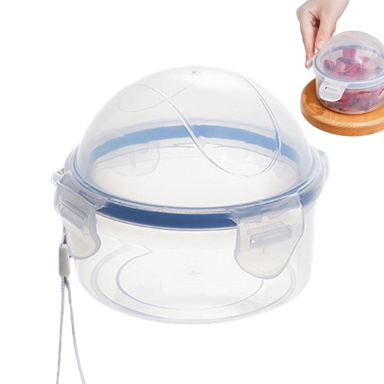 ZCSXK 5 Lettuce Keeper - Vegetable And Fruit Crisper,With Airtight Lid Perfect For Meal Prep Soup, Ice Cream, Freezer, And Microwave Safe