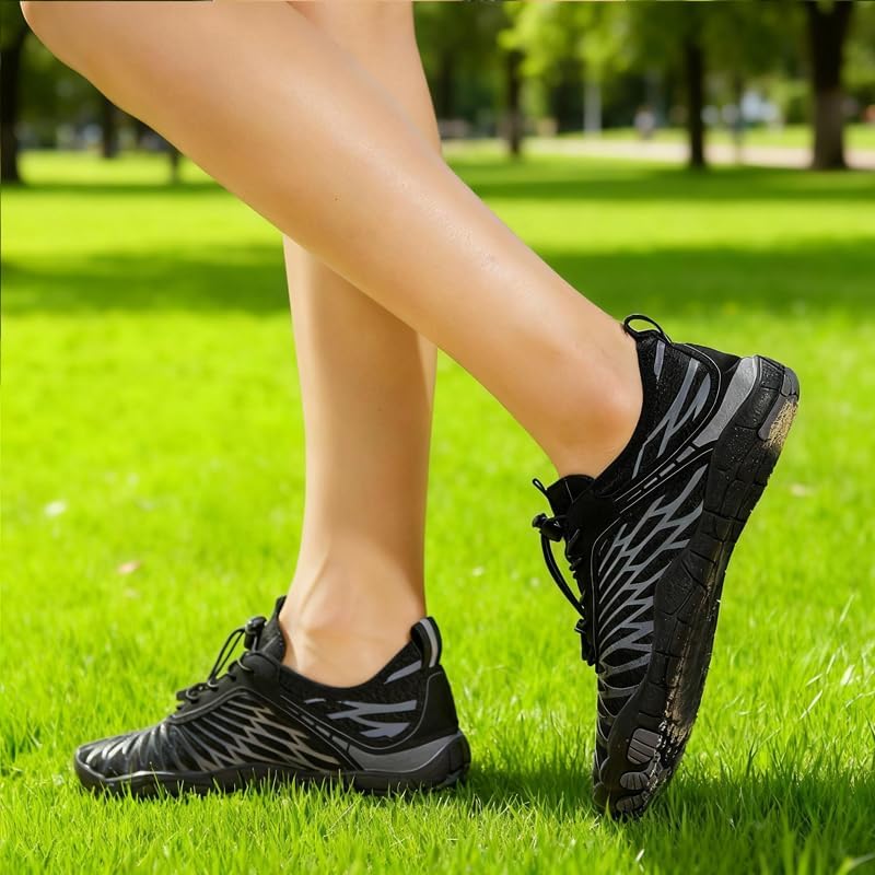 Hike Barefoot Shoes for Women Men Breathable & Non-Slip Athletic Footwear Wide Toe Water Shoes,Designed for Walking,Running&Swimming - Image 3