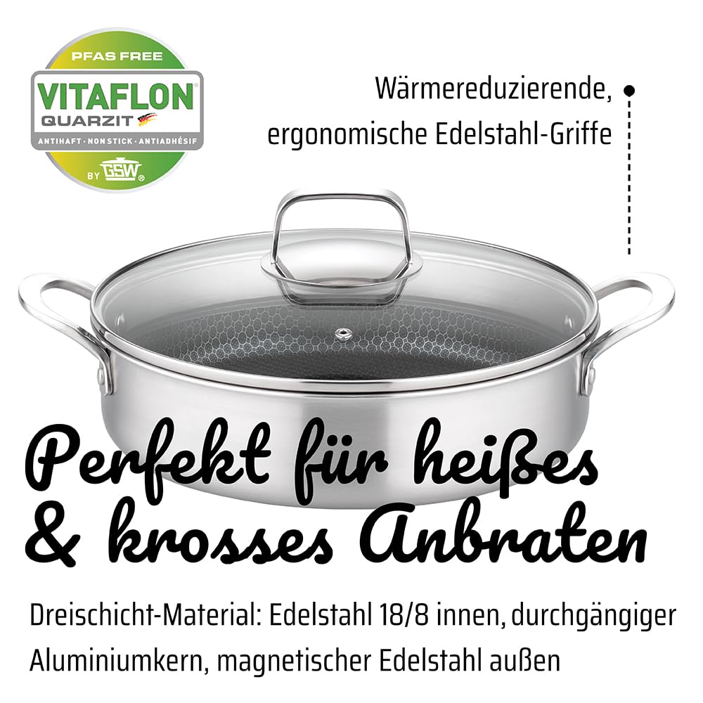 Gsw Servierpfanne Innoxa Black – Bild 3