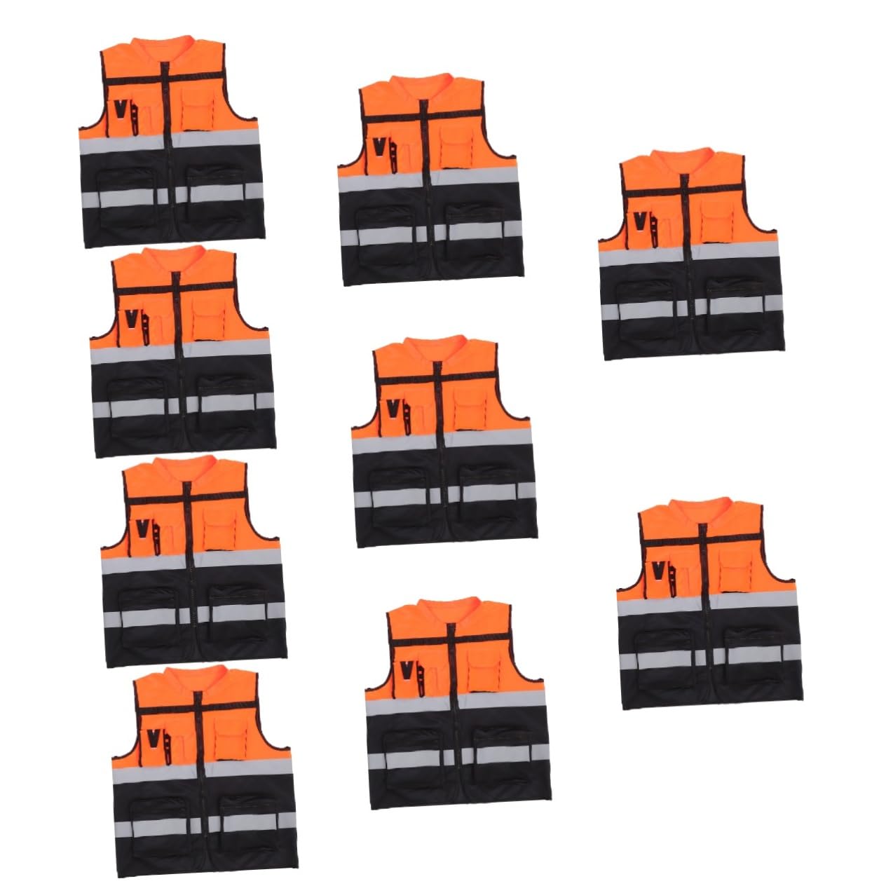 Operitacx Gilet Réfléchissant Visibilité Néon Sûr Train De Roulement Réfléchissant Gilets De Sécurité Protecteur Bleu Running Vest Black Courir Gilet De Sécurité Nuit Tissu En Nylon