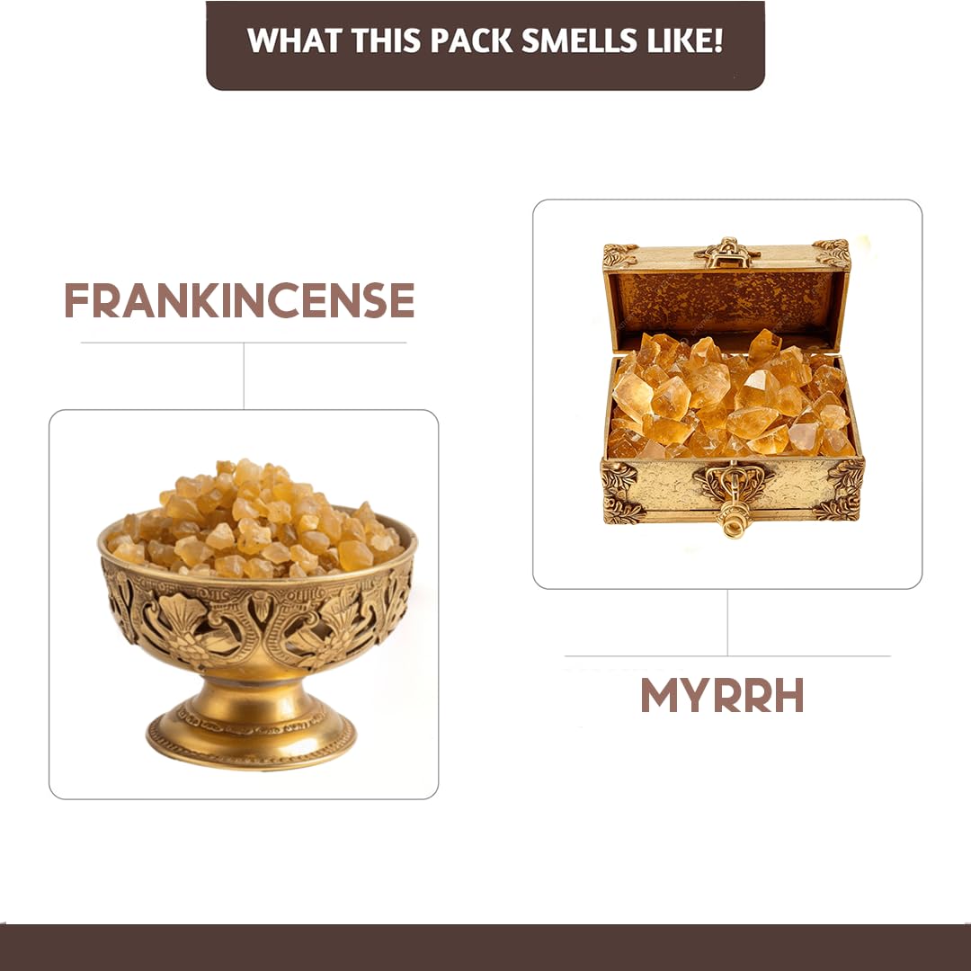 Folkulture Church Incense Sticks with Holder (100 Sticks), Church - Frankincense & Myrrh, Pack of 100 - Image 3