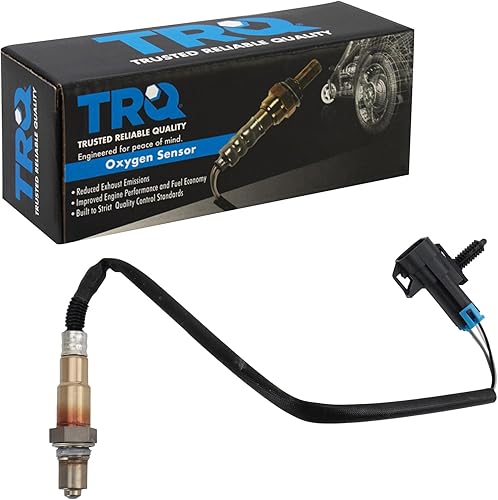 Vista 321 de TRQ Sensor de Oxígeno O2 de 4 Hilos de Banda Estrecha Compatible con VW Atlas 2.0L 2018-21, VW GTI 2.0L 2016-18, Audi A3 Quattro 2.0L 2015-18, VW