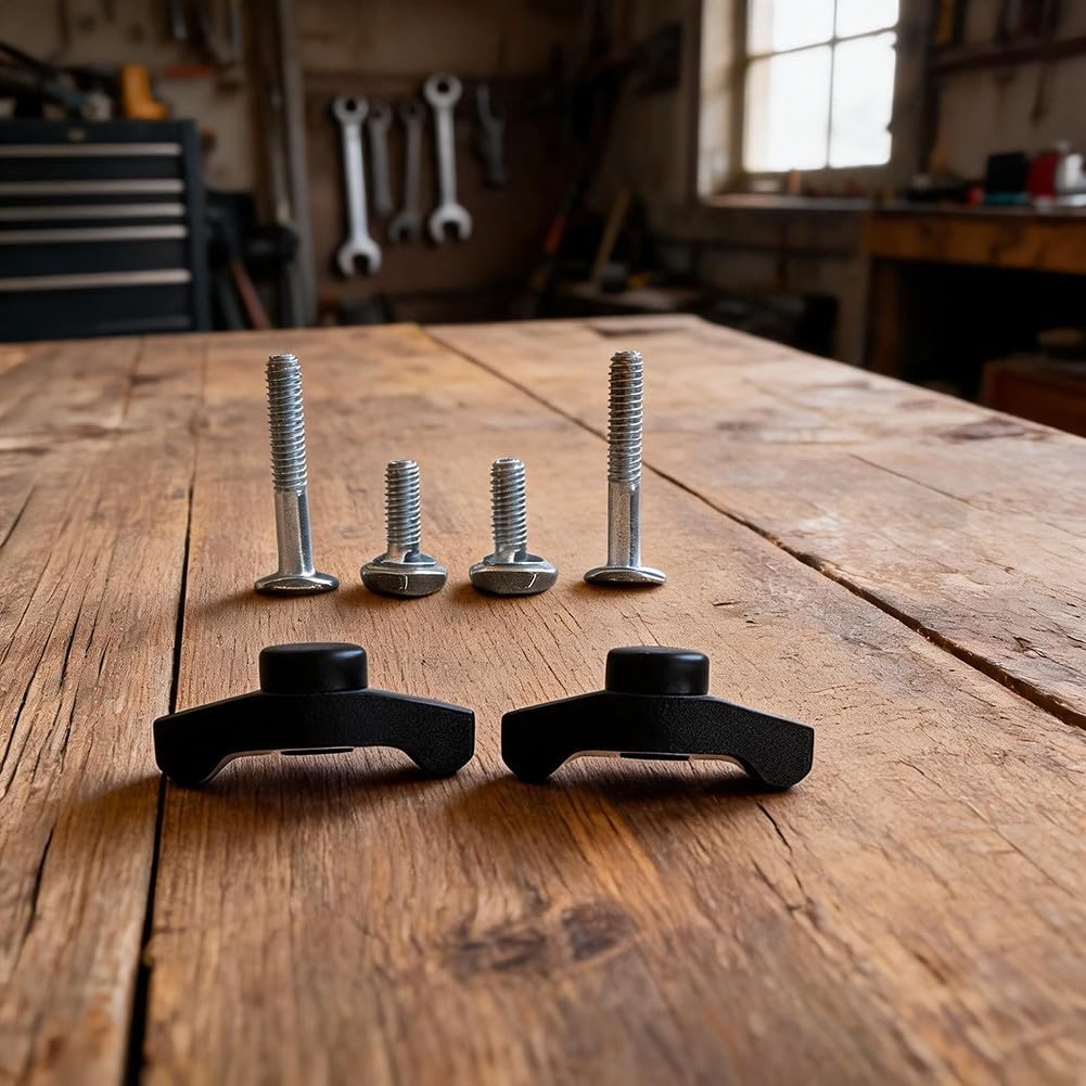 Set de Tornillos y Asas Ergonómicas para Muebles(3pcs)