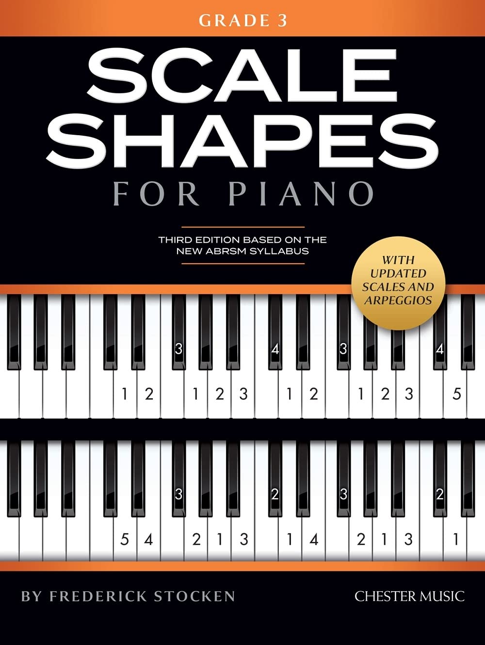 Scale Shapes for Piano - Grade 3, 3rd Edition | Sheet Music Book for Intermediate Students | Piano Technique and Scale Practice Resource for Exam Preparation Lessons | Study and Teacher Guided Skill