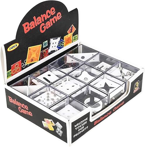 Miniatura 4 de ArtCreativity Mini rompecabezas 3D para niños – Juego de 24 – 12 desafíos únicos de juego de equilibrio – Diversión portátil de viaje por carretera