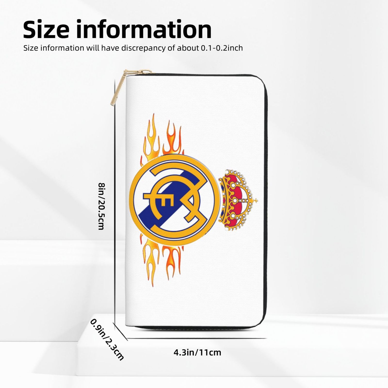 Amazon.co.jp: 財布 レアルマドリード 長財布 レザー ながざいふ