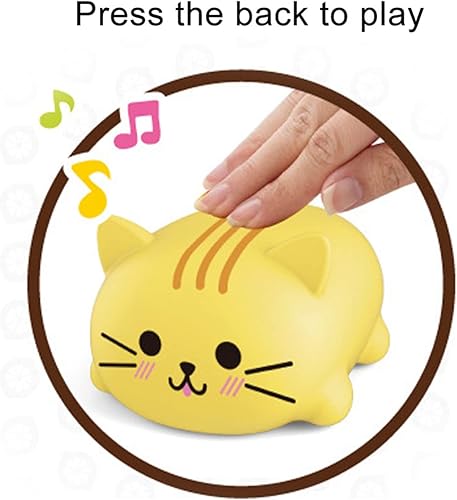 Miniatura 7 de Dilwe Gato a escala musical, piano de música sensible al tacto, juguete divertido de aprendizaje con caja de embalaje (#1) coche