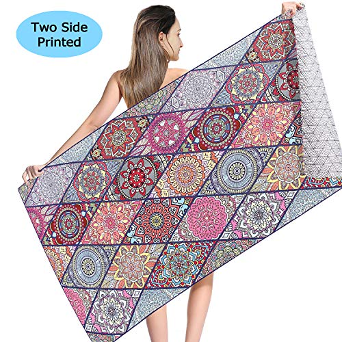 NovForth Sand Free Quick Dry Beach Towel - 63 x 31 inch Double