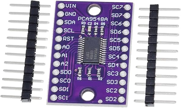 I2C Interface Multiplexer Development Board with Programmable Control Register and Reset Function
