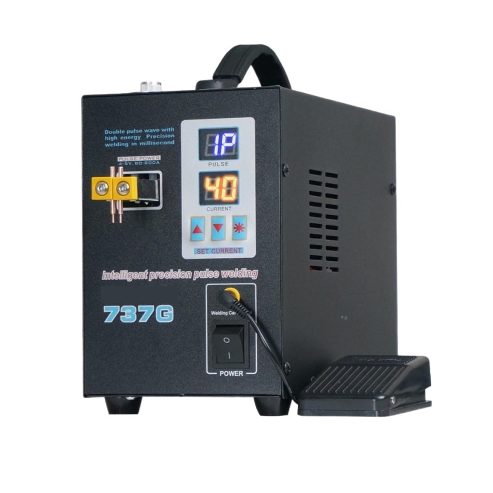 Zgrzewarka Punktowa 2,8 KW Pulse18650 Bateria Litowa Dotykowa Spawanie 0,15 Mm Blacha Niklowa Wysoka Wydajność I OszczęDność Energii