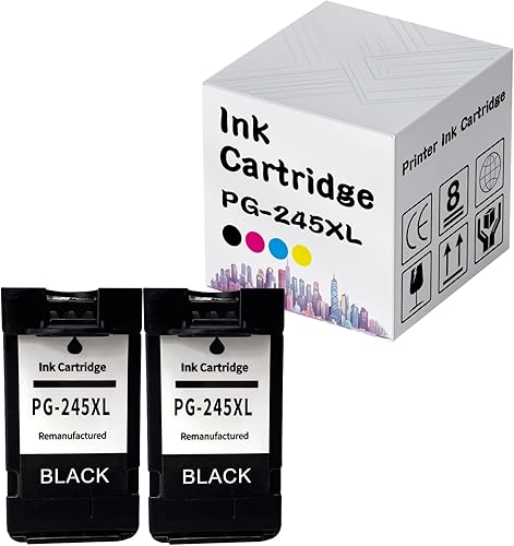 Miniatura 10 de PGI-245 CLI-246 Cartuchos de tinta de alto rendimiento para Canon PGI-245 CLI-246 Cartuchos de tinta compatibles para impresoras Canon IP3600 1P4600