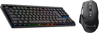 Logitech G G502 X Lightspeed Wireless Gaming Mouse with Optical Mechanical Buttons Hybrid Lightforce, G515 Lightspeed TKL …