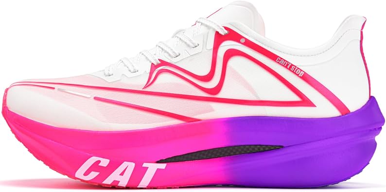Marathon Running Shoes for Men Women Kids, Dual Carbon Plates and Dual Midsole Workout Sneakers for Training, Racing and Everyday Wear