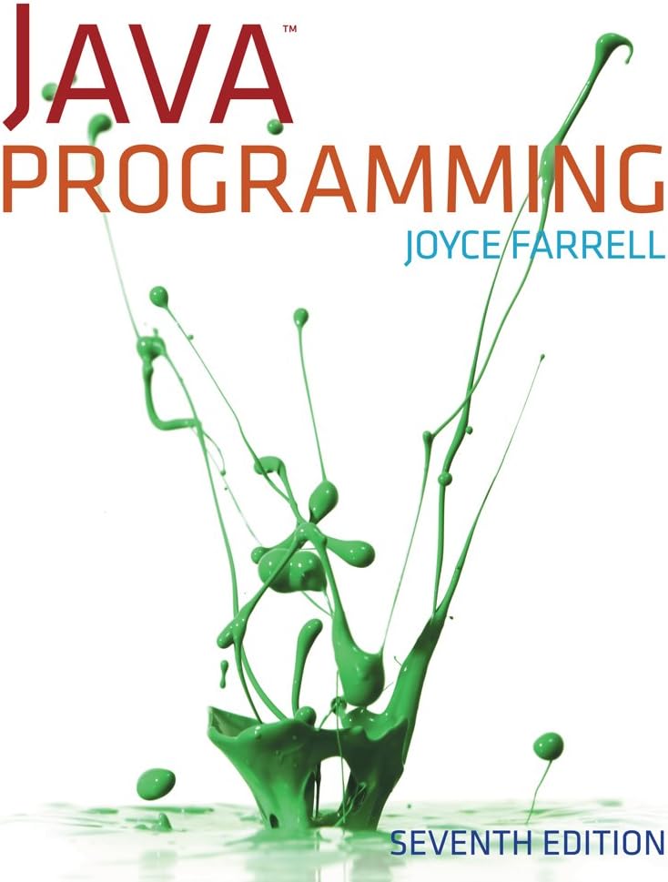 Java Programming 7th Edition