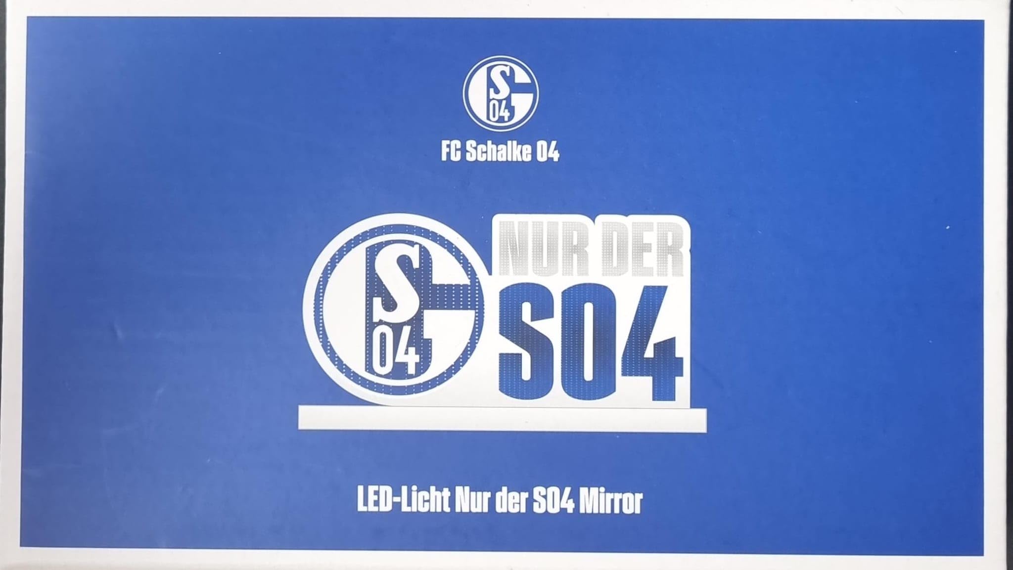 FC Schalke 04 LED-Licht Nur der S04 Mirror - STK