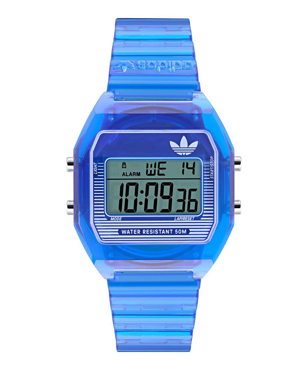 adidas Originals Unisex Digital Quarz Armbanduhr Digital Two Crystal