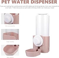 Vista 6 de Hervidor colgante Dispensador de agua para gatos y perros, dispensador automático de agua para gatos, botella de agua para mascotas, accesorio