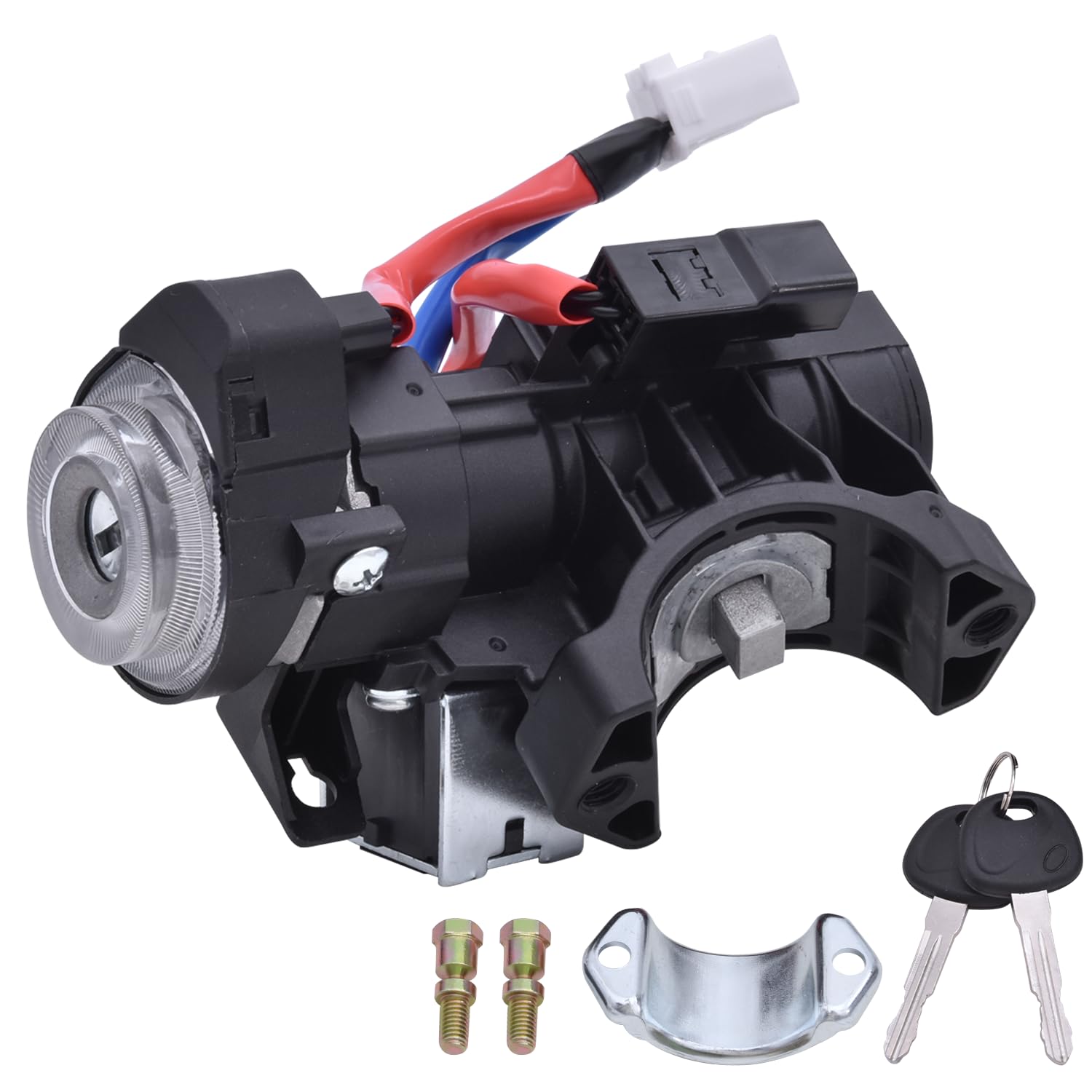 81905-F2230 Ignition Lock Cylinder Housing Compatible with 2017-2020 Hyundai Elantra Lock Key & Cylinder Assembly with 2 Keys, Replace 81905F2230 Ignition Switch Kits