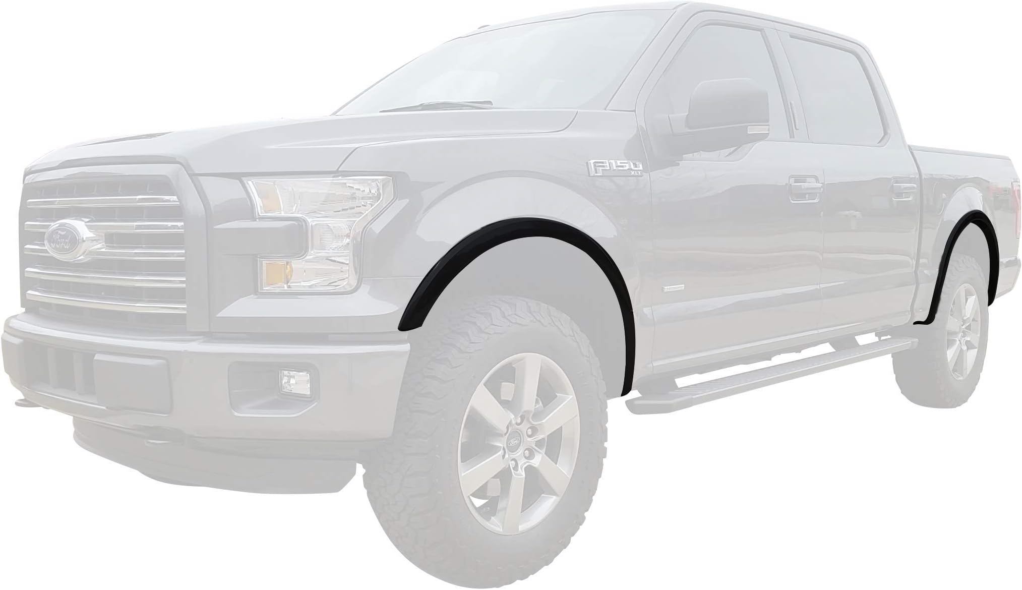Monkey Autosports 2015-2017 Ford F150 Factory/OE design Fender Flares | Set of 4 | Front Right, Front Left, Rear Right and Rear Left | Fits 2015-2017 FORD F-150