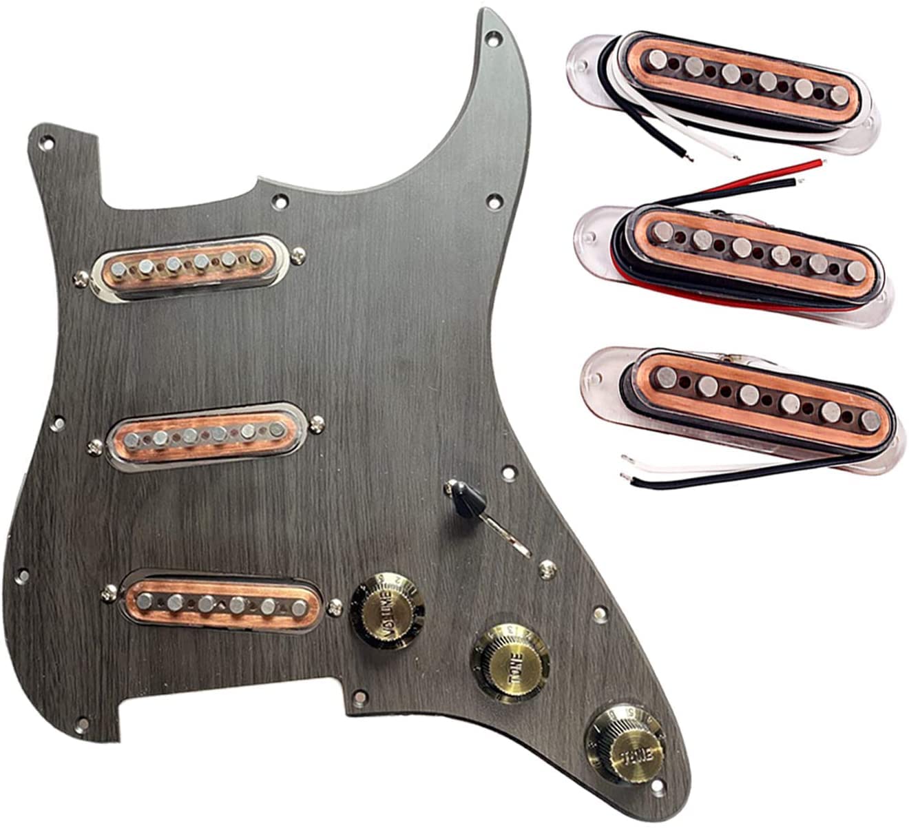 Paraffin Alnico V Guitar Pickup Single Coil 6 String For Fender