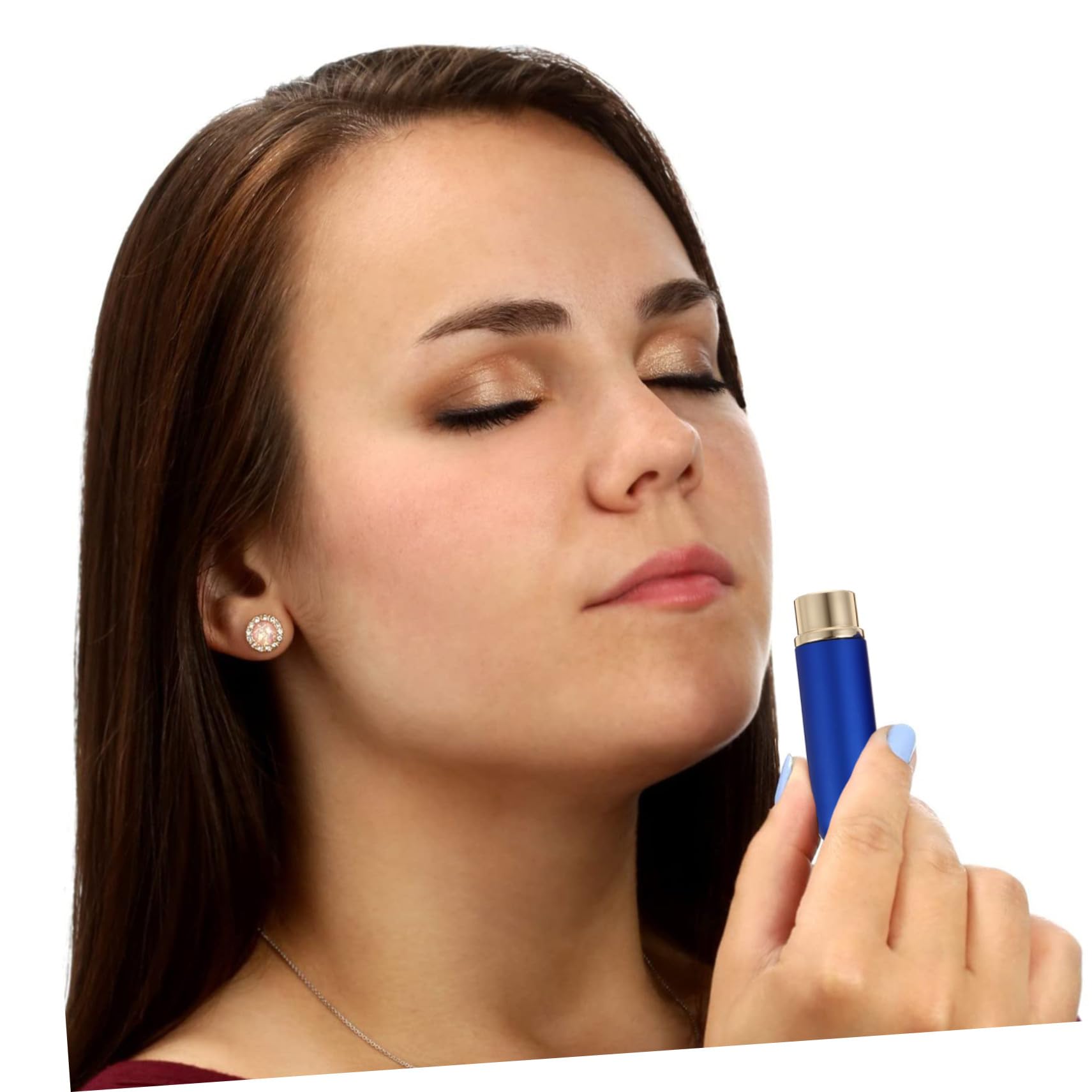 Bottiglie Aromaterapia in Metallo con Cotone, 5 Pezzi | Tubi per Profumo e Inalazione Nasale, Formato Tascabile, Uso Semplice per Ogni Occasione Colore Casuale