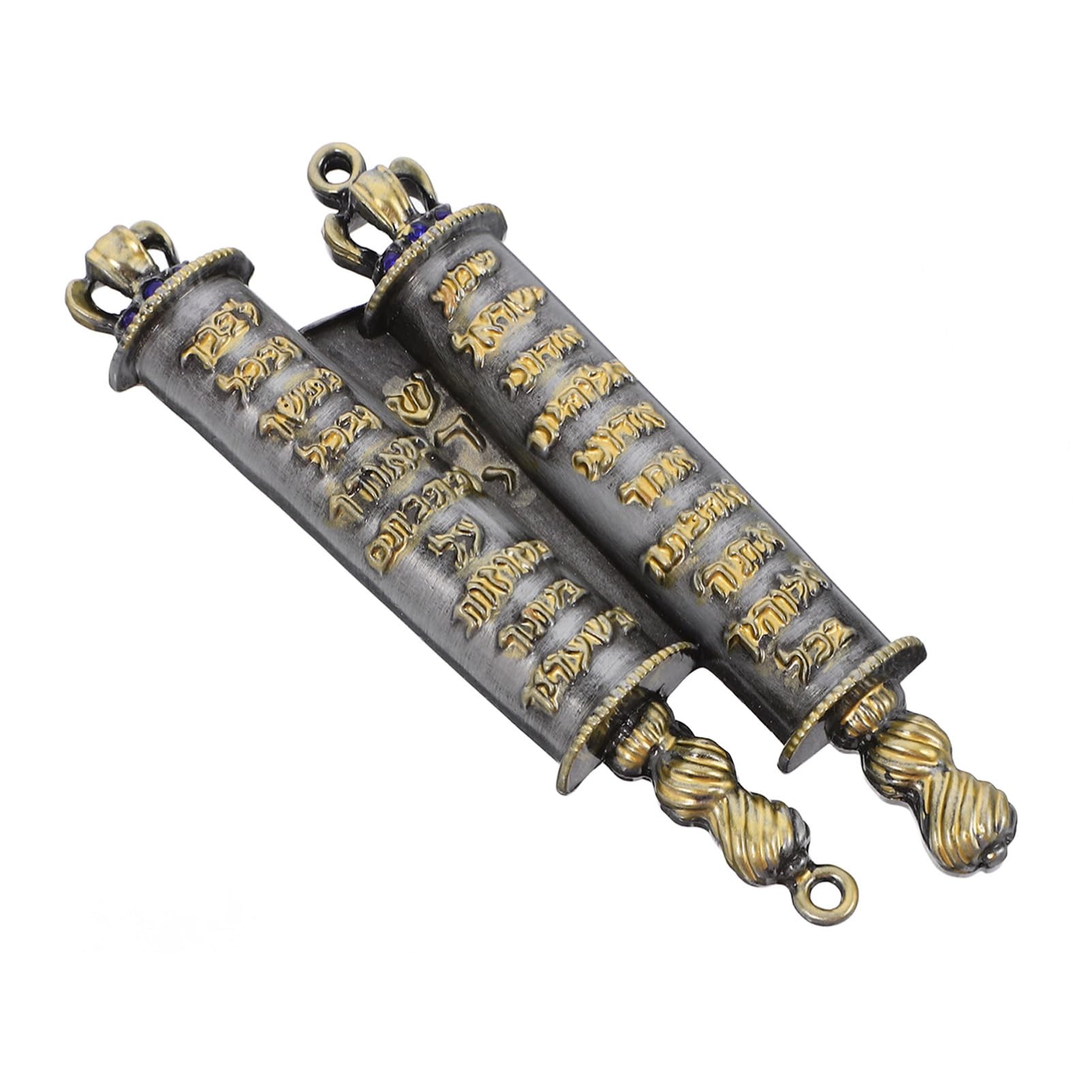 VINTORKY Scripture Mezuzah Plaque Unique Jewish Metal Blessing Home Blessing for Jewish Family