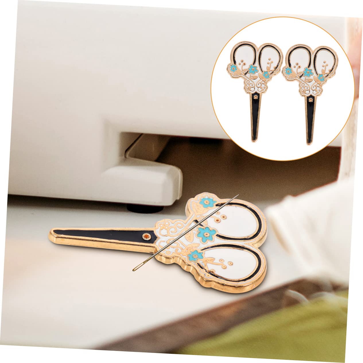 Lurrose 5 Set Versatile Ago Magnetico Croce-ago Magnete Porta Aghi Per Forniture Per Cucire Domestiche 2 Pezzi * 5