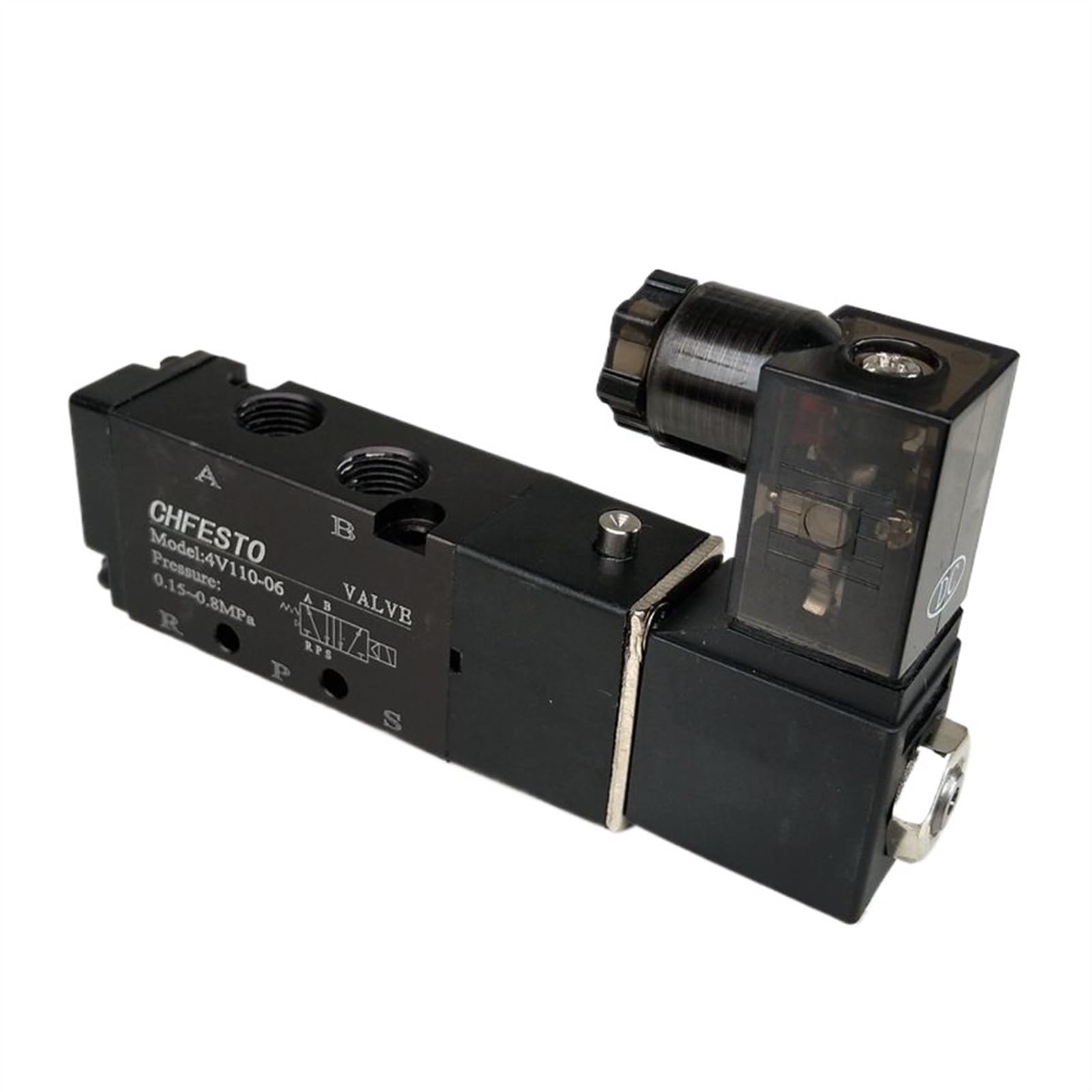 Cihatsln Ac220v 4V110-06 Dc24v Pneumatic Solenoid Valve(Ac220v)