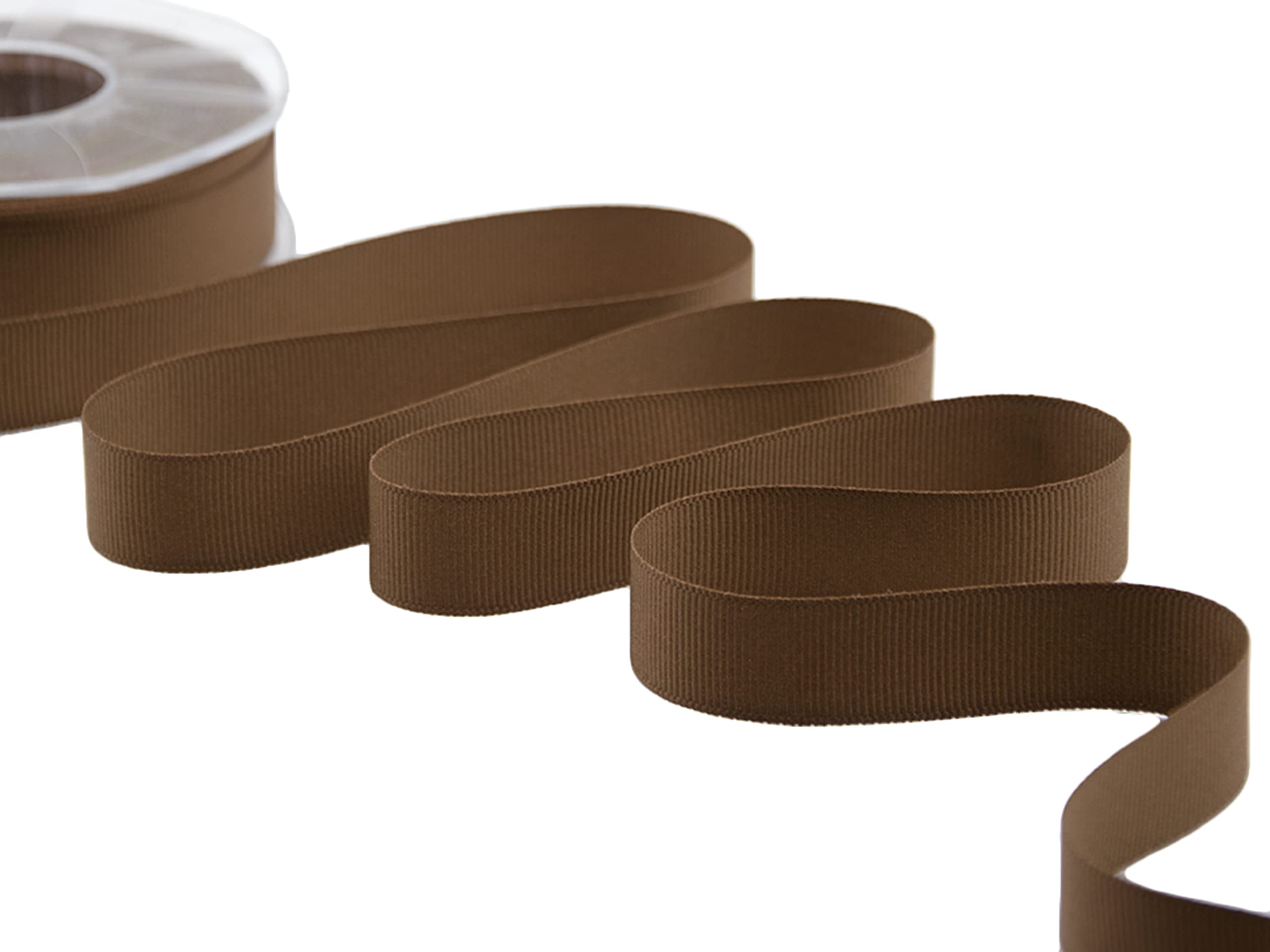 Furlanis Ribbon, Fabric, Brown, 20 mm x 20 m