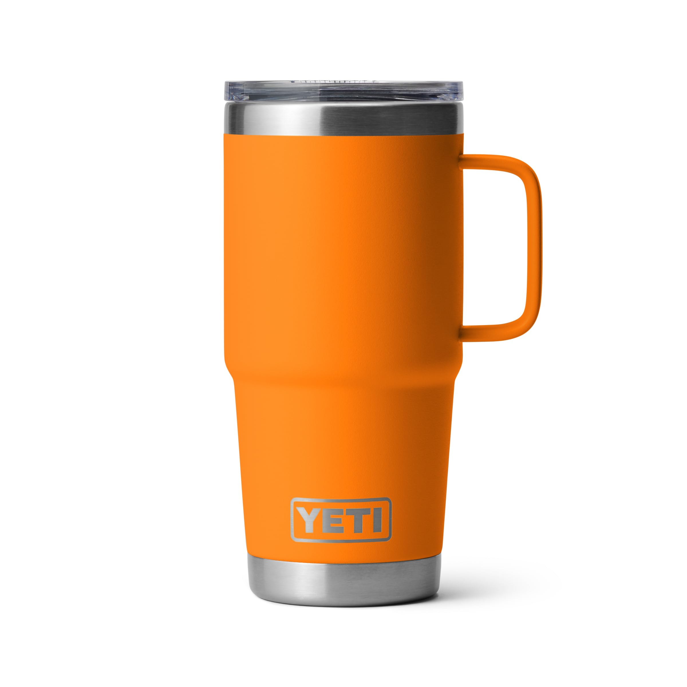 YETI Rambler 20 oz Travel Mug, Stainless Steel, Vacuum Insulated with Stronghold Lid, King Crab — image 1