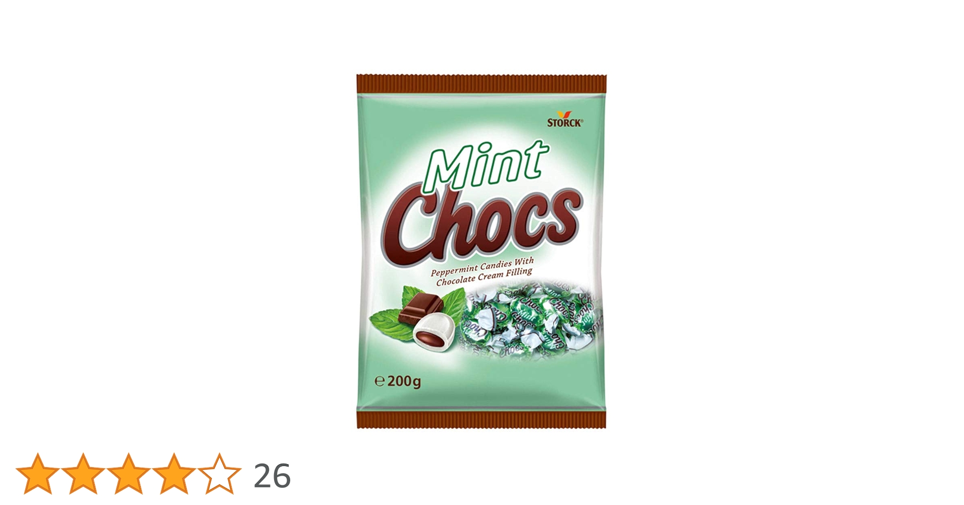 Amazon.co.jp: ストーク ミントチョコキャンディ 200g×3袋