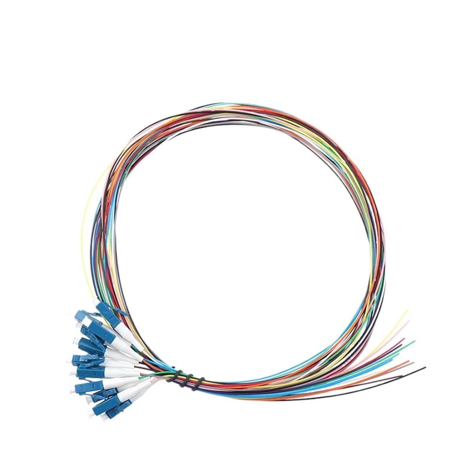 Cordon de raccordement pigtail SM 12 couleurs pour brassage de tiroir optique