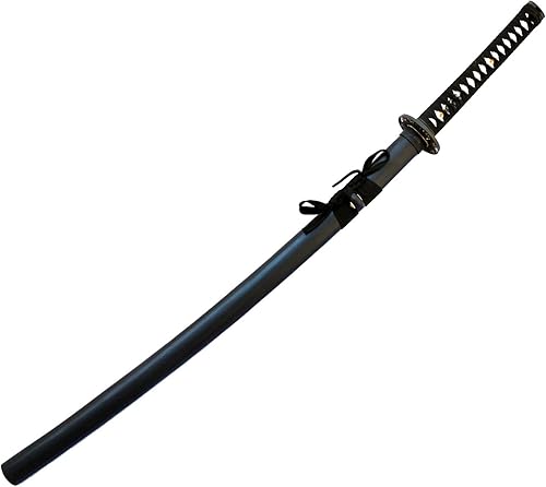 Miniatura 7 de Vulcan Gear Espada samurái Katana tradicional japonesa hecha a mano con vaina y soporte de espada