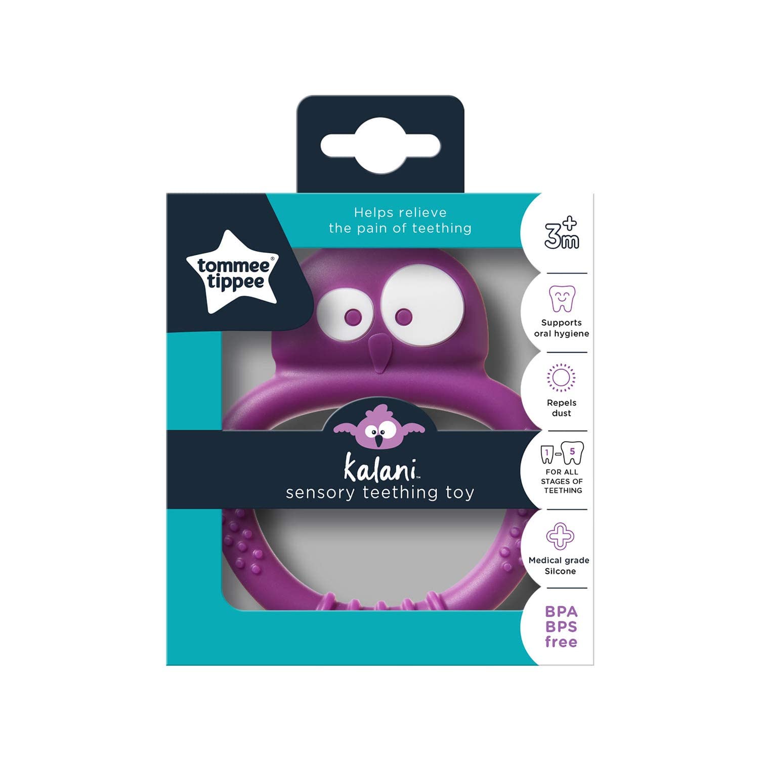 Tommee Tippee Kalani Sensory Maxi Teether (Pink)