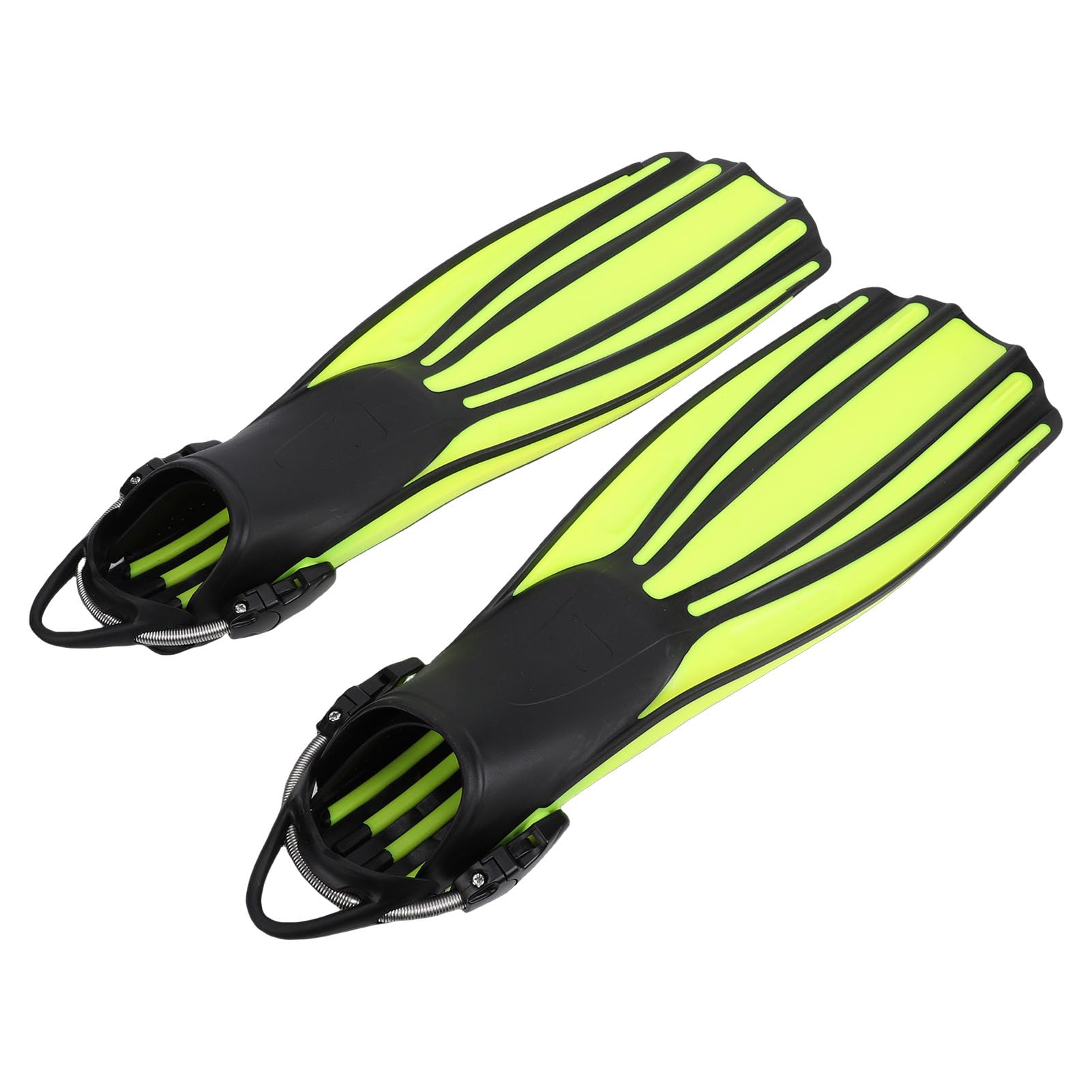 Annadue Aletas de Buceo Ajustables, Aletas Largas de Buceo TPR, de Snorkel para Natación Hombres Mujeres con Correas de Aleta, de Equipo de Snorkel