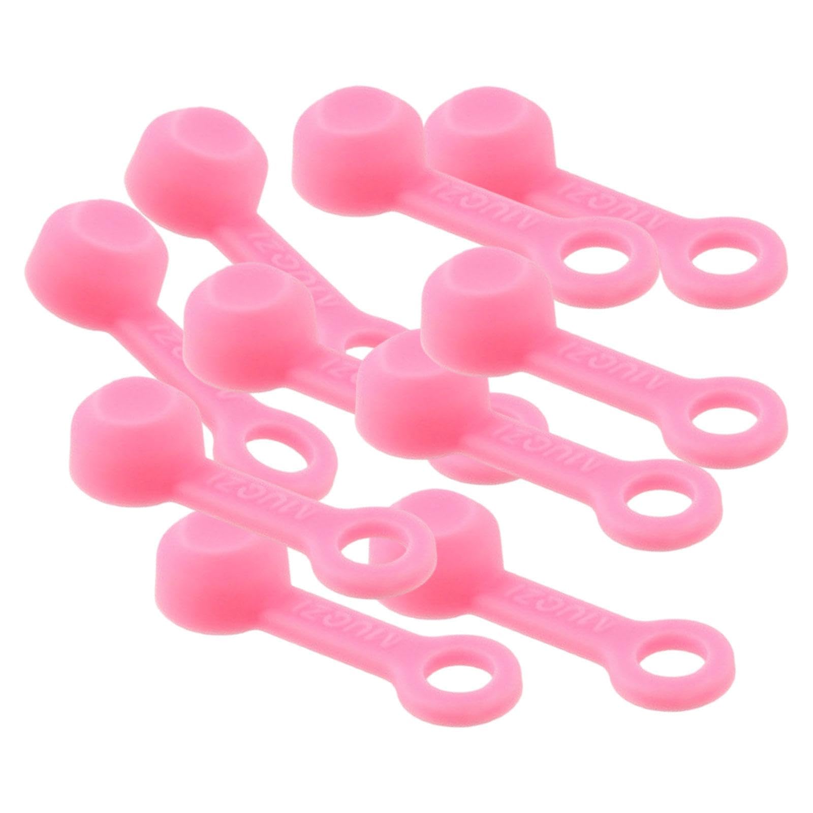 CALANDIS™ 10Pcs Bike Brake Bleeder Slicone Rubber Caps Bicycle Disc Brake Fitting Caps Pink | Brakes | Bicycle Components & Parts | Cycling-picture-14