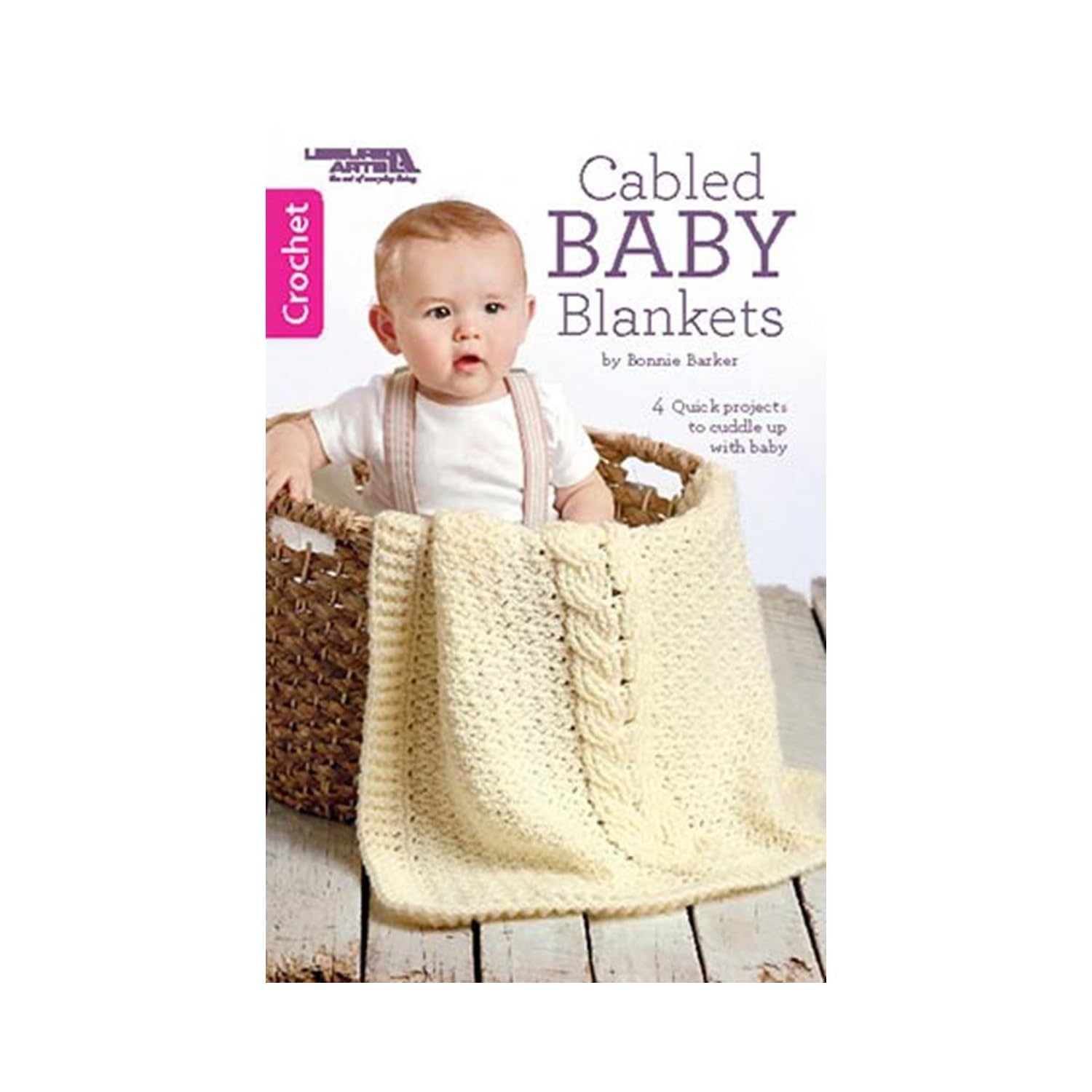 Leisure Arts-Cabled Baby Blankets