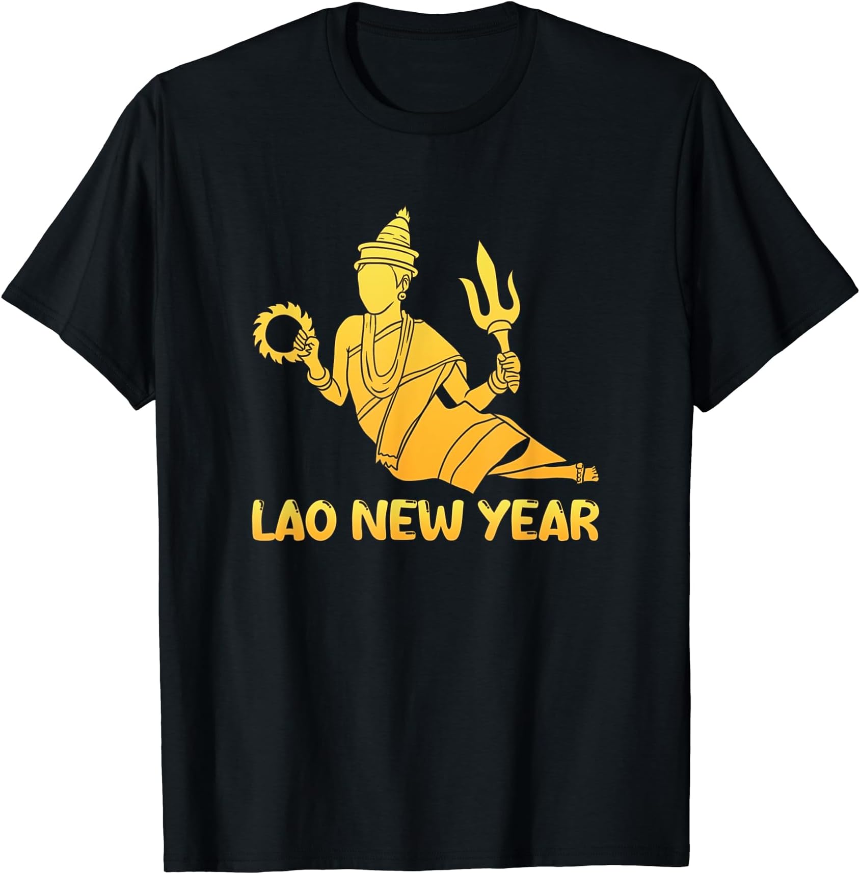 Laos Lao Laotian Flag New Year Sabaidee Pim Mai Lao T-Shirt