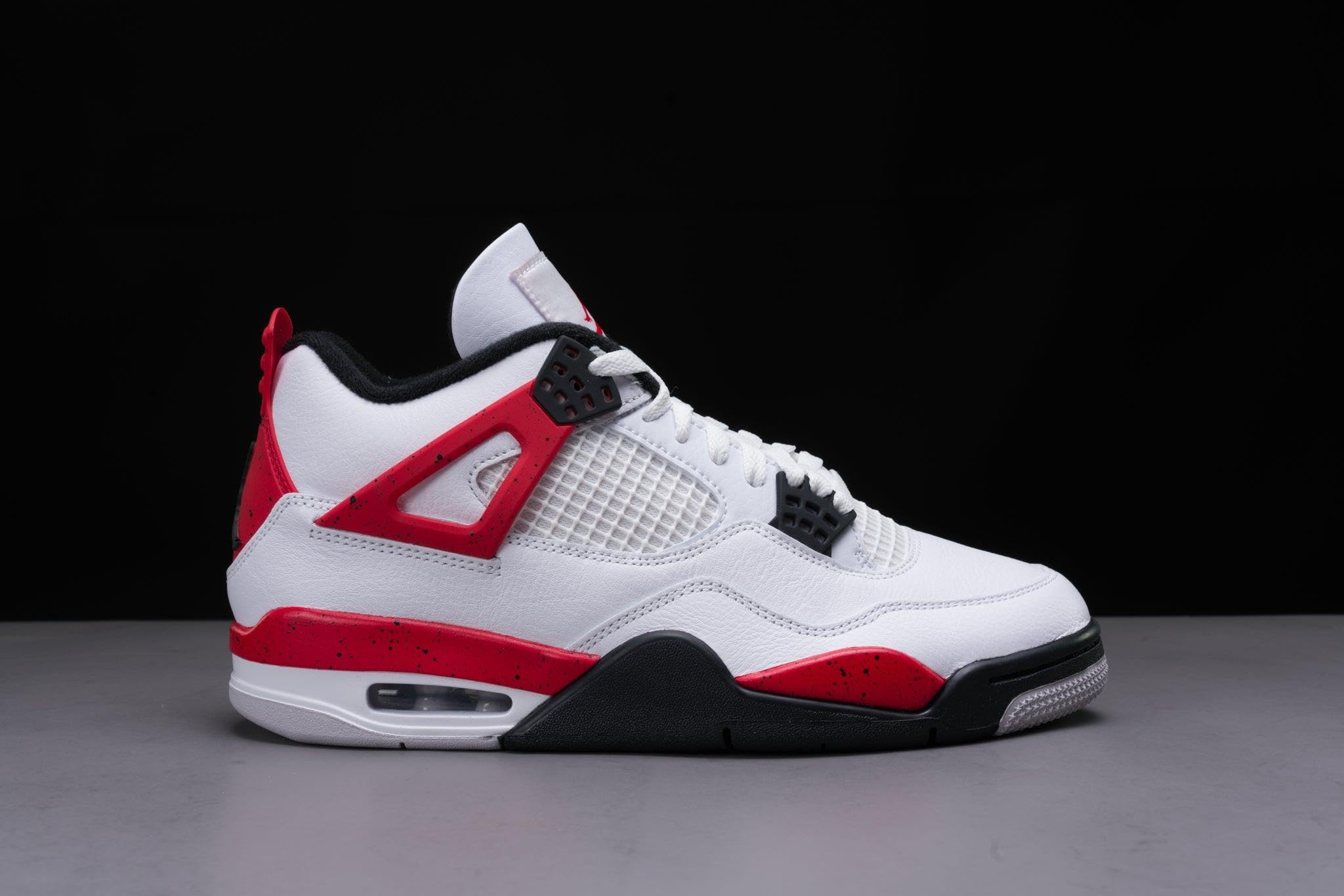 AIR JORDAN 4 Retro 'Red Cement' DH6927-161 Size