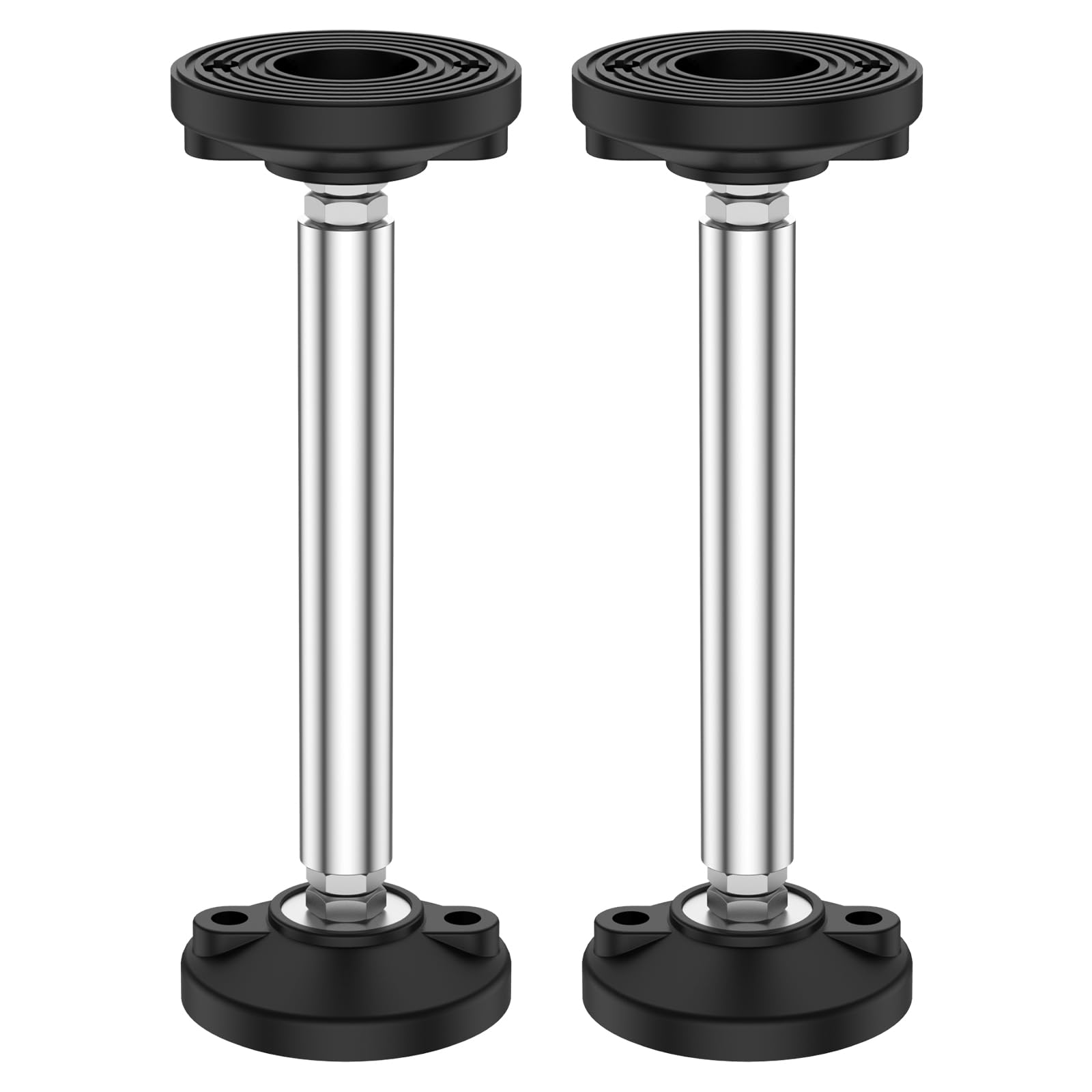2Pcs Telescopic Support Pole Adjustable Undermount Sink Support up to 660lb Cabinet Support Pole Rod Stainless Steel Cabinet Jack Support Pole Third Hand Support System Cabinet Lifting Bracket (10x4