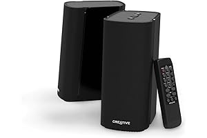 Creative T100: Compact Hi-Fi Remote Control Speakers with 80W Peak Power