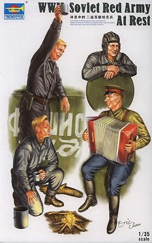Trumpeter Tripulación de tanques soviéticos de la Segunda